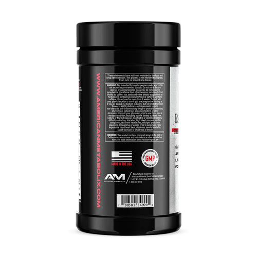 American Metabolix Muscle Test Test Booster with Ashwagandha and West African herbal extract