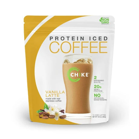 Chike High Protein Iced Coffee, 20 G Protein, 2 Shots Espresso, 1 G Sugar, Keto Friendly and Gluten Free