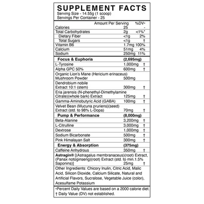 Adrenolyn Nootropic Pre-workout