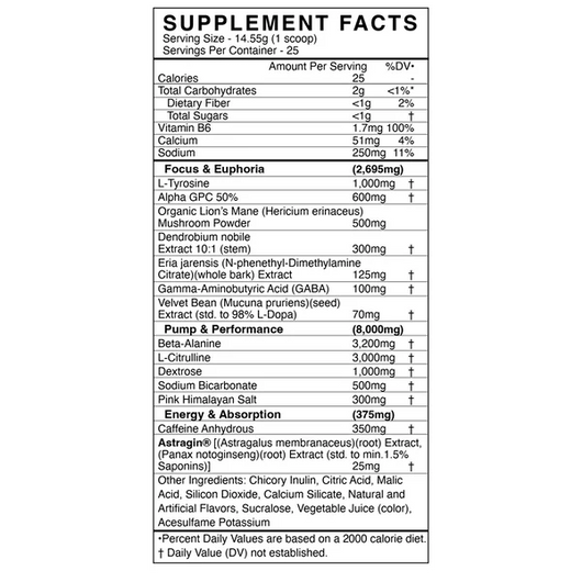 Adrenolyn Nootropic Pre-workout