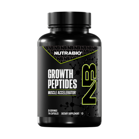 NutraBio Growth Peptides Muscle Accelerator Supplement