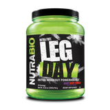 NutraBio Leg Day Intra Workout supplement in Grape Berry Crush flavor