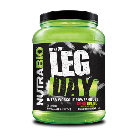 NutraBio Leg Day Intra Workout Cherry Limeade