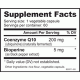 NutraBio CoQ10 200 mg – Helps Support Mitochondrial Energy & Heart Health