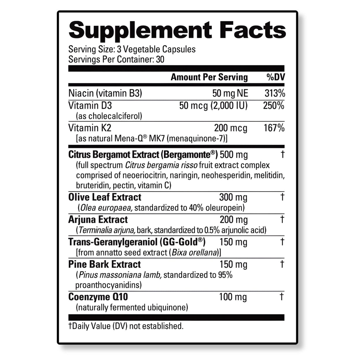 NutraBio HEART – Advanced Cardiovascular & Circulation Support Formula