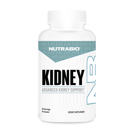 NUTRABIO kidney support supplement bottle on a white background
