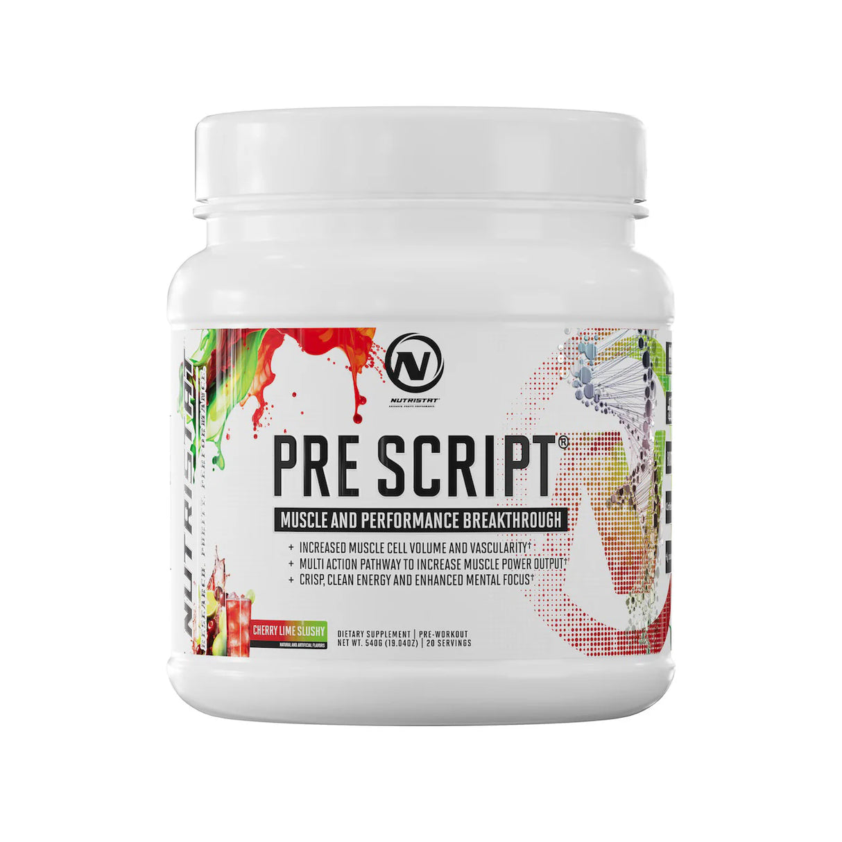 PRE-SCRIPT - Preworkout with Amazing Focus, Long Lasting Energy, and the Strongest Pump