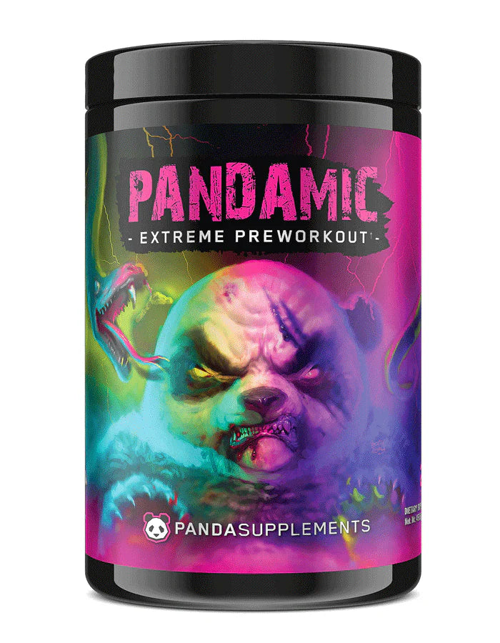 PANDAMIC Extreme PRE-WORKOUT by Panda Supps - Amazing flavors with superior Energy, Focus, and Pumps