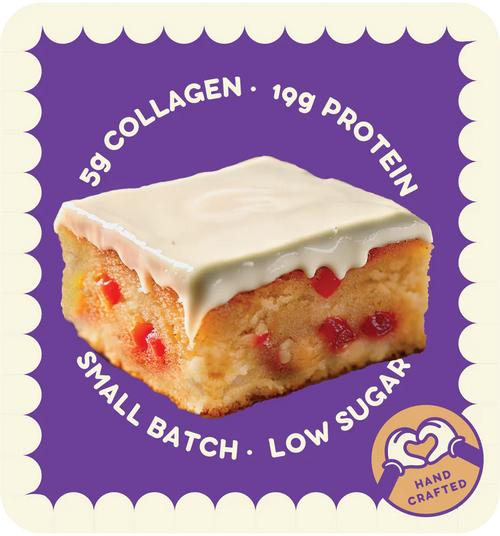 Prime Bites Protein Brownie by Alpha Prime — 19g Protein, 5g Collagen, Low Sugar (12-Pack)