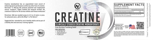 Nutristat Creatine Monohydrate