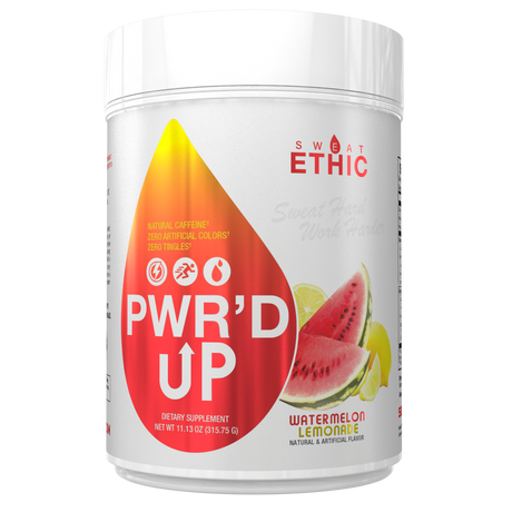 PWR'D UP Pre-Workout by Sweat Ethic