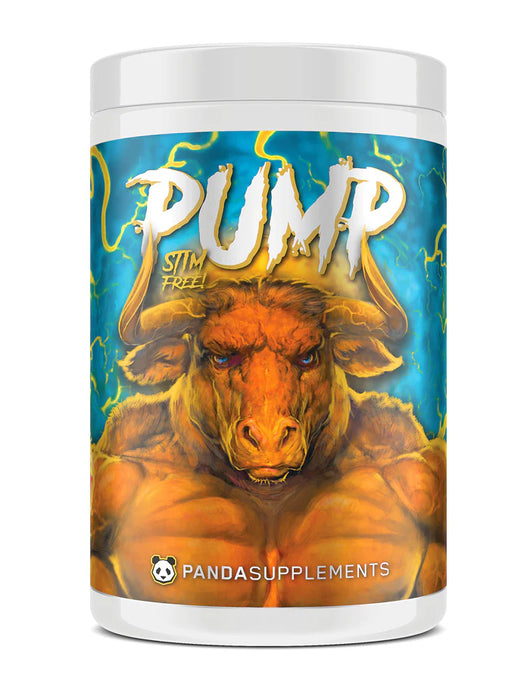 Panda Supplements Panda Pump Stim Free Pre Workout in Peach Gummy Rings Flavor