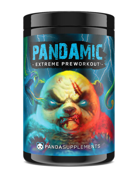 PANDAMIC Extreme PRE-WORKOUT by Panda Supps - Amazing flavors with superior Energy, Focus, and Pumps