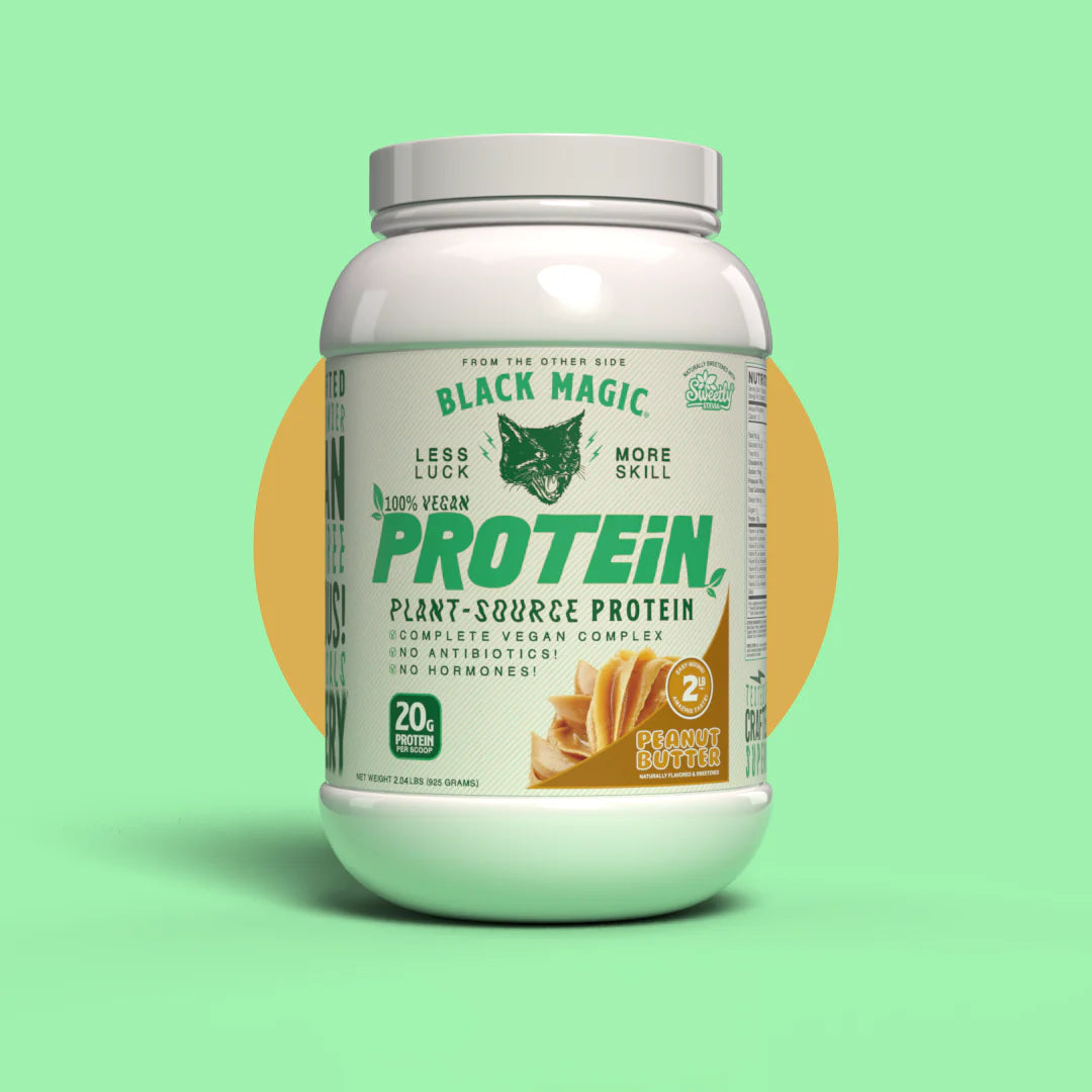 Plant-Source 100% Vegan Protein - Keto, Low Sugar, Dairy Free - 20g Protein by Black Magic