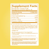 Clean Simple Eats Clear Protein Powder Pineapple Passion Supplement facts label 