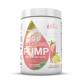 Pink Lemonade Sweat Ethic Pump stim-free pre-workout powder tub