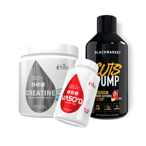 Complete Health Pump, Creatine, & Cuts Stack