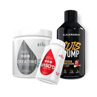Complete Health Pump, Creatine, & Cuts Stack