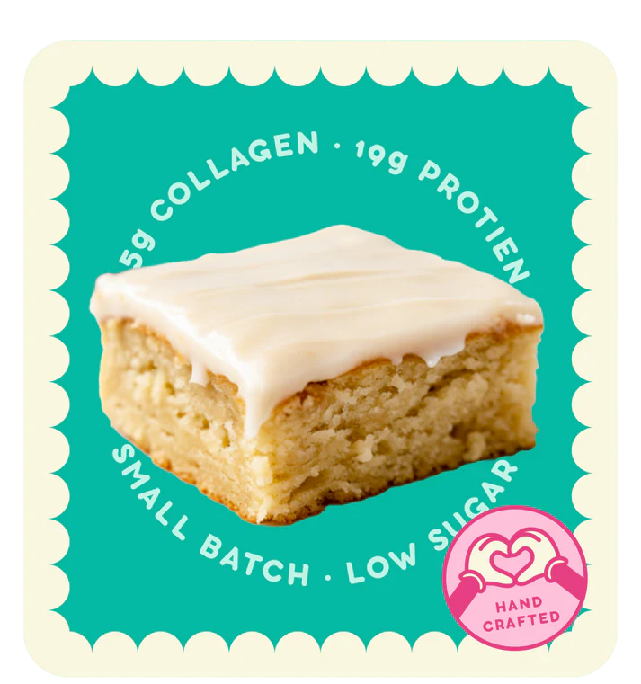 Prime Bites Protein Brownie Glazed Cinnamon Roll