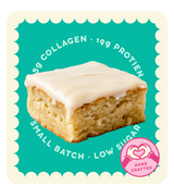 Prime Bites Protein Brownie Glazed Cinnamon Roll