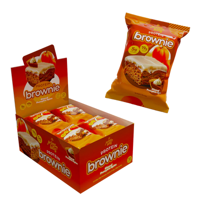 Alpha Prime Prime Bites Protein Brownies – 19g Whey, 5g Collagen, Low Sugar