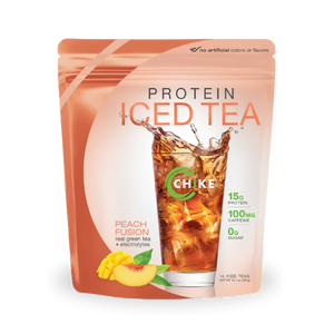 Chike Protein Iced Tea Bags – 15 g Protein, 100 mg Caffeine, 0 g Sugar
