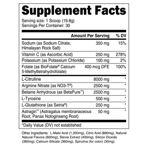 Transparent Labs Pump