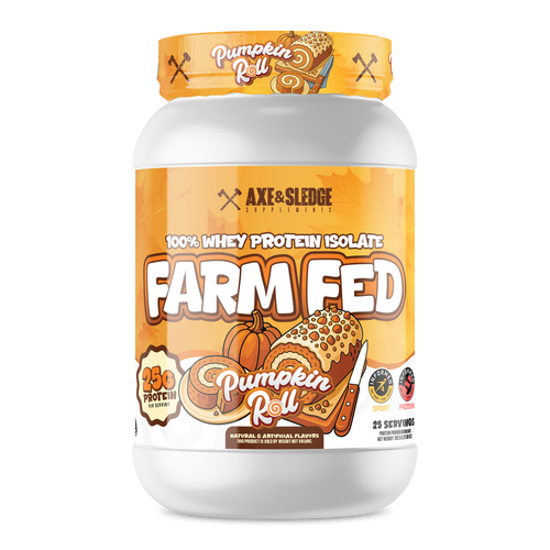 Axe & Sledge Farm Fed Whey Isolate - Pumpkin Roll