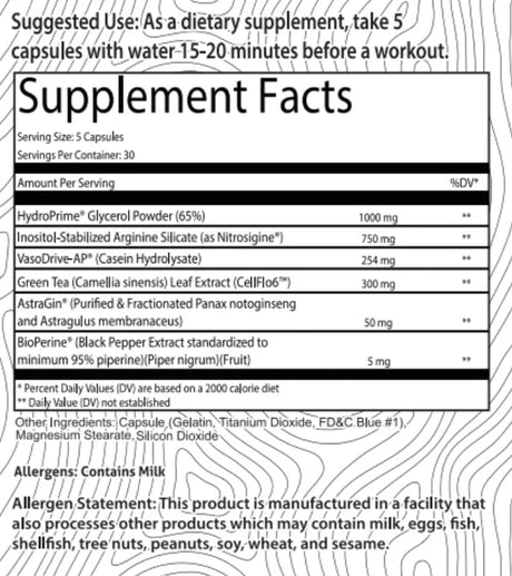 PUMP MAX - Non Stimulant Pump Capsules by Frontline Formulations