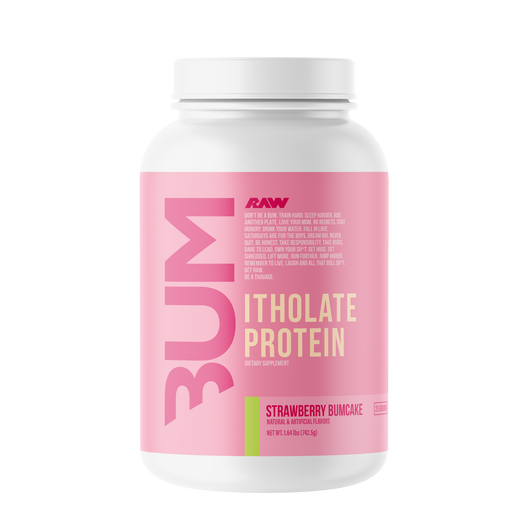 RAW CBUM Itholate — 100% Micro-Filtered Whey Isolate, ~25g Protein (Low Fat/Carb)