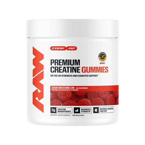 RAW Nutrition Premium Creatine Gummies Sour Watermelon