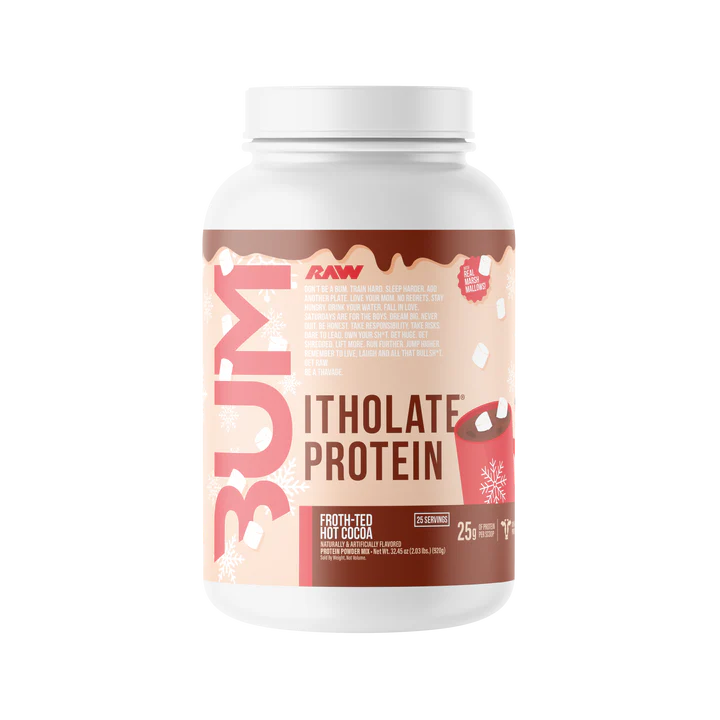 Raw Bum Itholate Protein Froth-Ted Hot Cocoa whey protein isolate powder