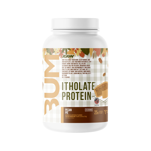 Raw Bum Itholate Protein Pecan Pie whey protein isolate powder