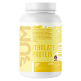 Raw BUM Itholate Protein Lemon Cake flavored whey protein isolate powder