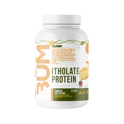 Raw Bum Itholate Grass-fed Whey Protein Isolate Powder Pumpkin Cheesecake Flavor