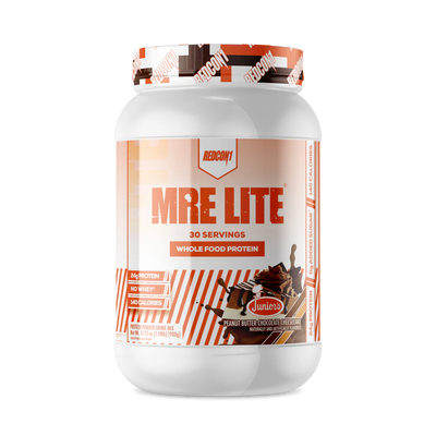 Redcon1 Mre Lite Protein Powder in Peanut Butter Chocolate Cheesecake