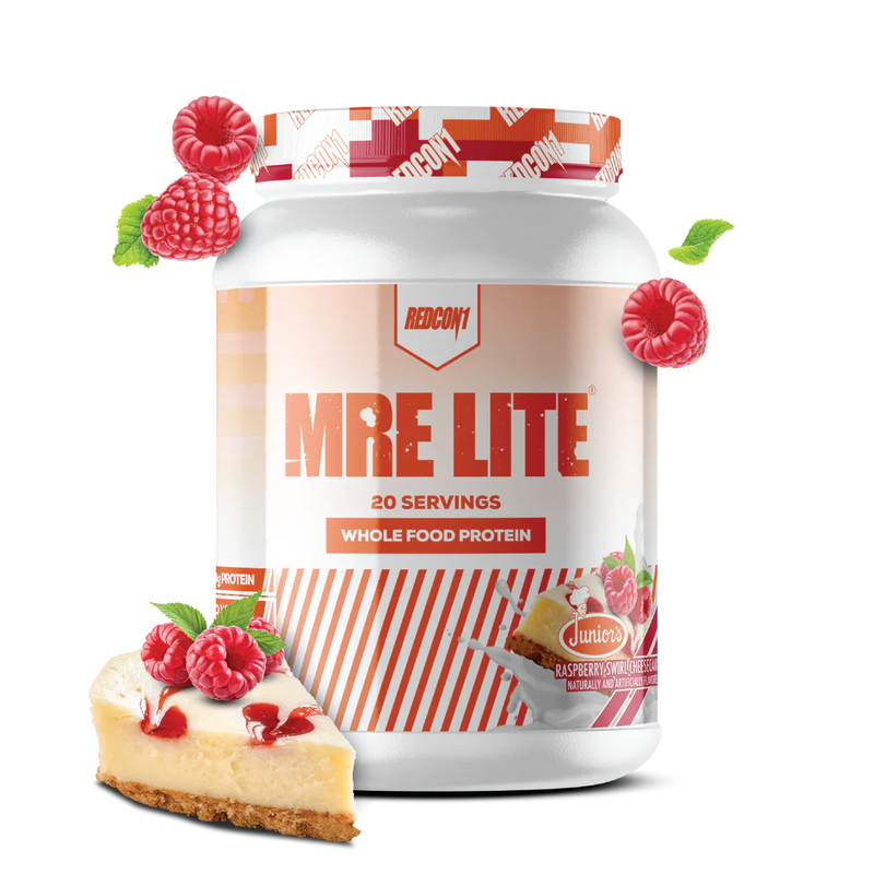 Redcon1 MRE Lite Protein Powder Raspberry Swirl Cheesecake