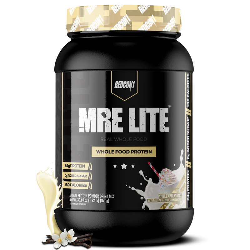 Redcon1 MRE Lite Protein Powder Vanilla Milkshake
