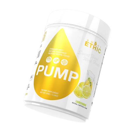 PUMP POWDER - Stimulant Free Pre Workout Nitric Oxide by Sweat Ethic