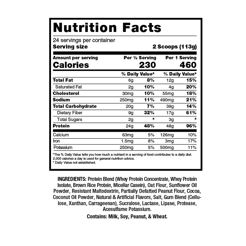 WHEY'D MEAL Protein: Whole Food Meal Replacement