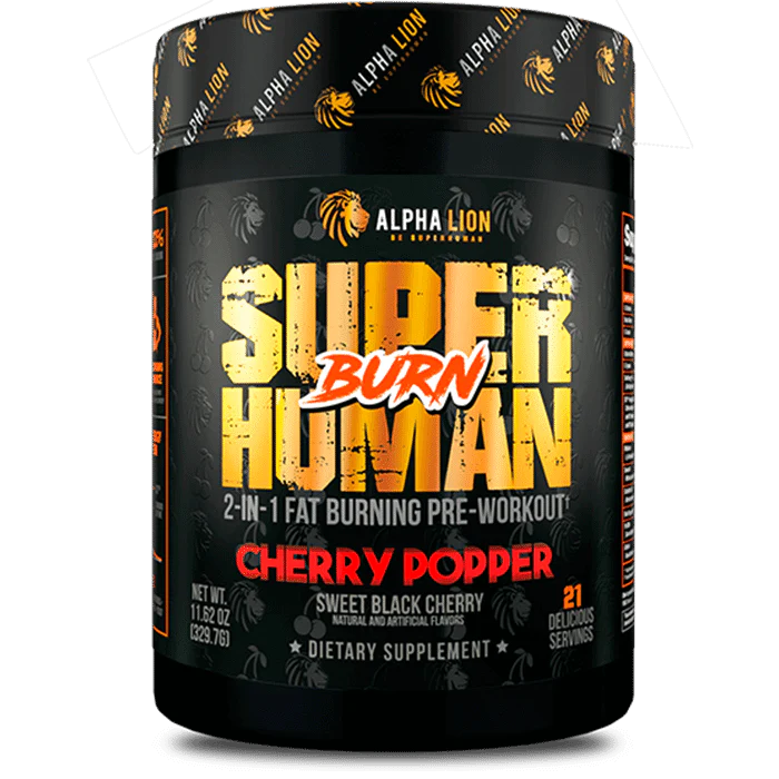 Super Human Burn Pre-workout by Alpha Lion