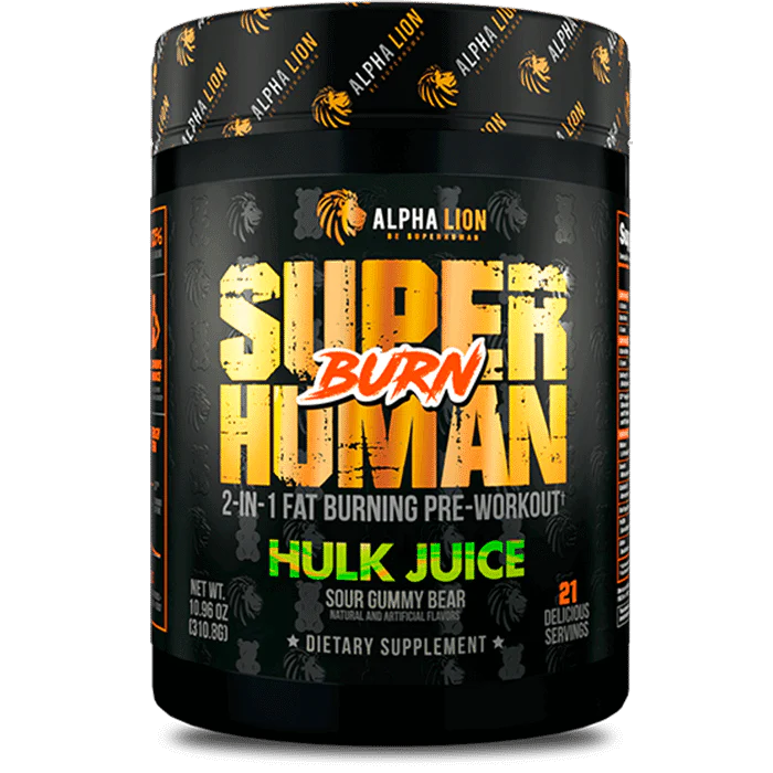 Super Human Burn Pre-workout by Alpha Lion