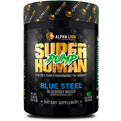 Superhuman Pump Pre Workout by Alpha Lion