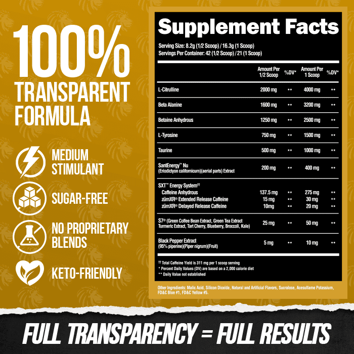 SuperHuman Pre - Pre Workout Supplement