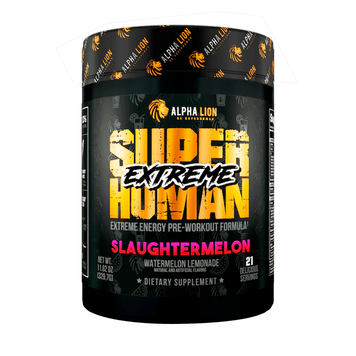 Super Human Extreme Pre workout by ALPHA LION