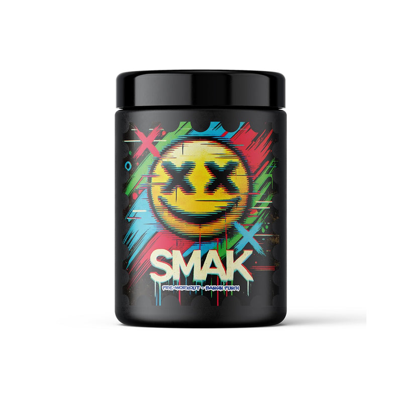 SMAK pre workout Bangin Punch flavor