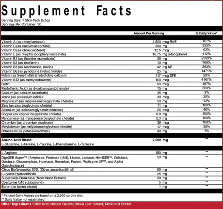 MULTIVITAMIN SPORT - POWDERED MULTIVITAMIN PACKS by Front Line Formulations