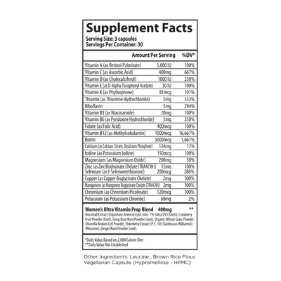 Women's Ultra Multivitamin by SelfEvolve