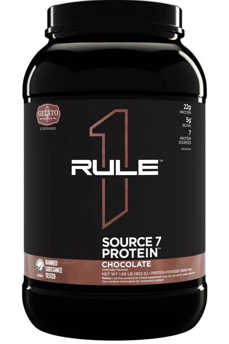 Rule 1 Gelato SOURCE 7 PROTEIN - Multi-Source Protein Blend