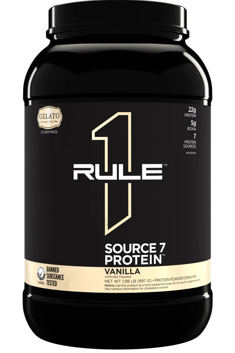 Rule 1 Gelato SOURCE 7 PROTEIN - Multi-Source Protein Blend